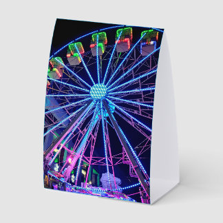 Plaque De Table Grande roue bleue