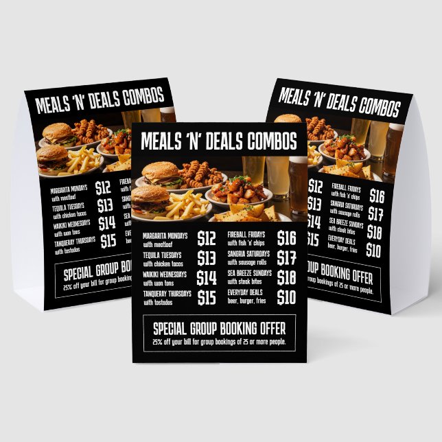 Plaque De Table High Impact Restaurant Dining Specials Menu (Insitu (multi))