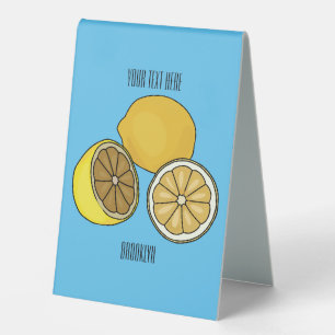 Plaque De Table Illustration de citron