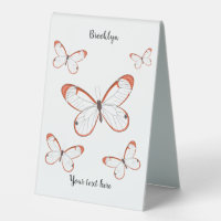 Illustration de papillon en verre