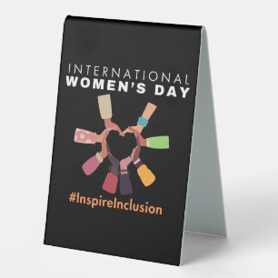 Plaque De Table Inspirer l'inclusion Journée internationale de la