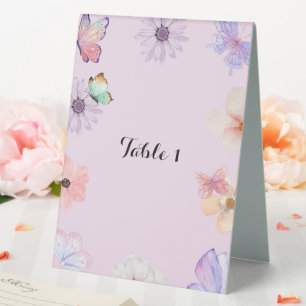 PLAQUE DE TABLE INVITATION D'ANNIVERSAIRE DES FILLES