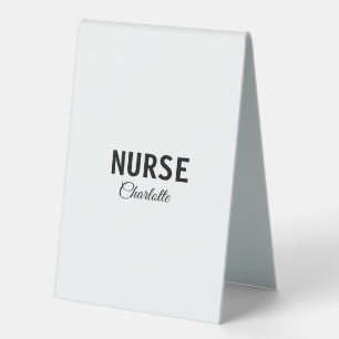 Plaque De Table Je suis infirmière experte médical ajoutez votre n