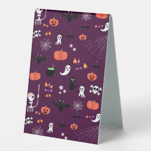 Plaque De Table Jolie Art Halloween Créatif