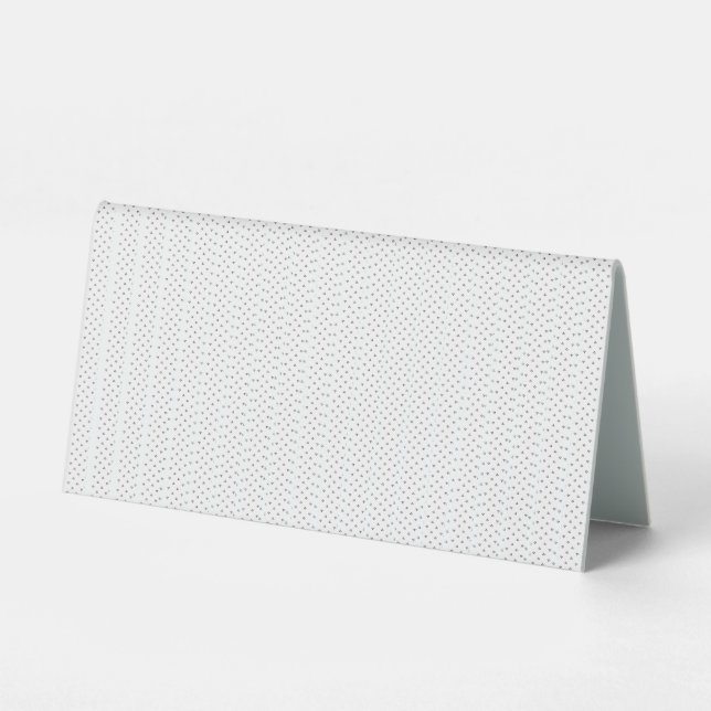 Plaque De Table Langue, Mist (Recto)