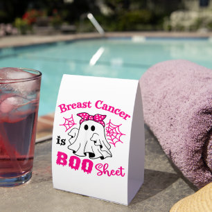 Plaque De Table Le cancer du sein c'est Boo Sheet Halloween