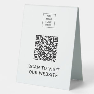 Plaque De Table Logo personnalisé Visite professionnelle Site Web