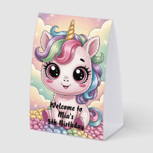 Magique Arc-en-Ciel Jolies Filles Licorne Annivers