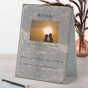 Plaque De Table Marbre élégant personnalisé