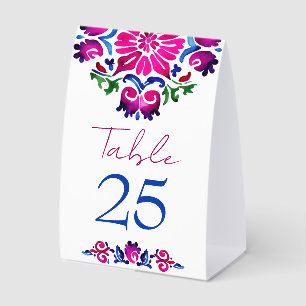 Plaque De Table Mariage aux carreaux de Talavera espagnols bleus r