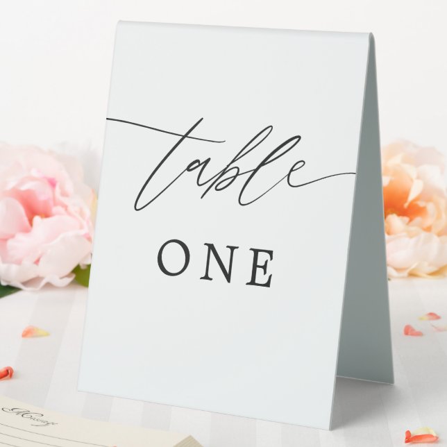 Plaque De Table Mariage de calligraphie rustique (In SItu (Mariage))