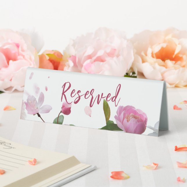 Plaque De Table Mariage Fleur Multi Réservé (In SItu (Mariage))