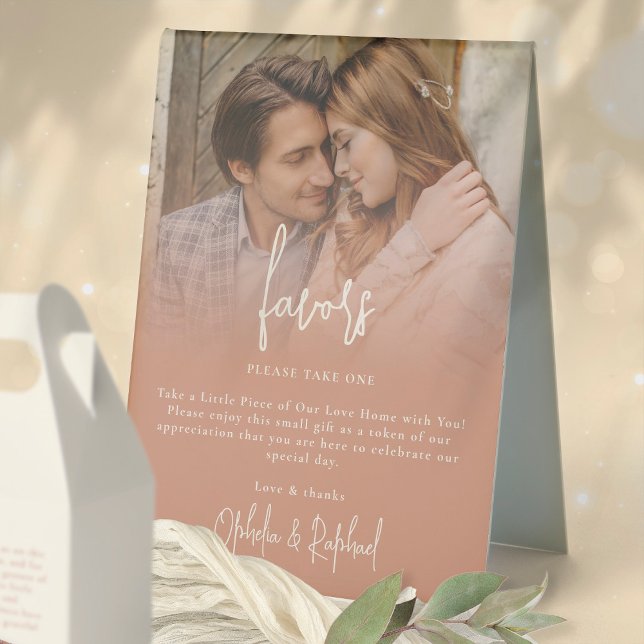 Plaque De Table Mariage réversible à deux tons (Dual tone. Display either way, the opposite colorway is on the other side)