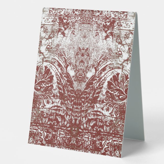 Plaque De Table Meilleur Panneau de Présentoir de Table (Recto)