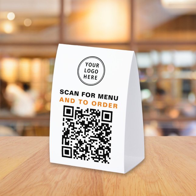 Plaque De Table Menu et commande par code QR (Créateur téléchargé)