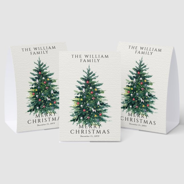 Plaque De Table Merry Christmas Festive (Insitu (multi))
