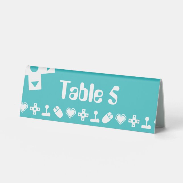 Plaque De Table Mode multijoueur sur un panneau de tente de table  (Recto)