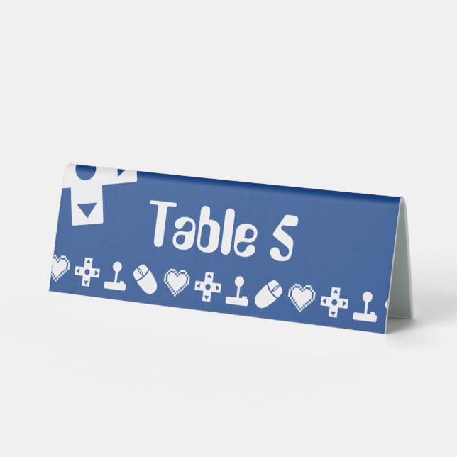 Plaque De Table Mode multijoueur sur un panneau de tente de table  (Recto)