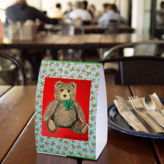 Plaque De Table Mon Teddy!
