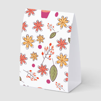 Plaque De Table motif floral fleurs dessin floral botanique flo