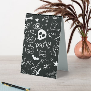 Plaque De Table Motif Halloween 1