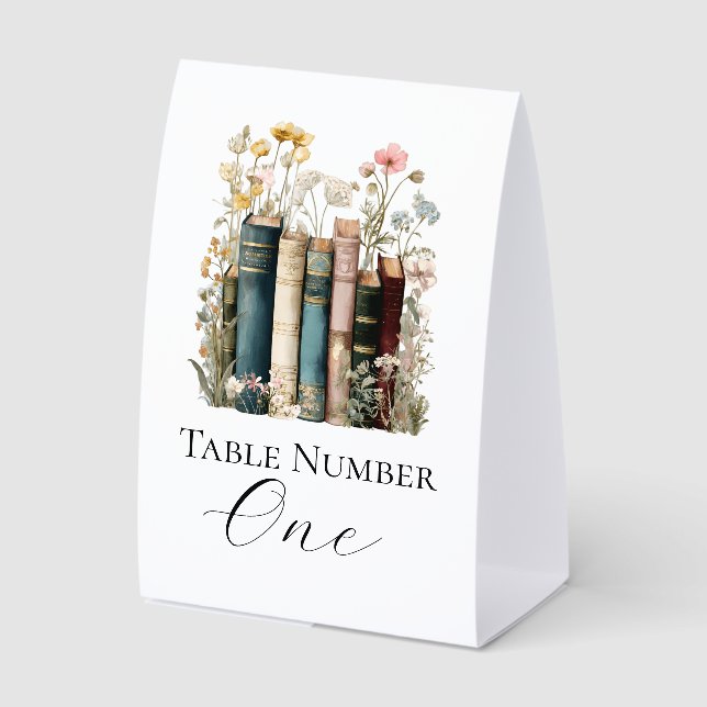 Plaque De Table Nouveau Chapitre Commence Cartes & Cadeaux (Recto)