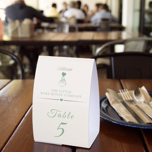 Plaque De Table Numéro de table pour la marque d'une boulangerie a (Insitu (restaurant))