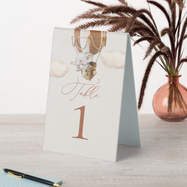 Plaque De Table Pancarte de table numéro de table en forme de ball (En SItu (Tableau))