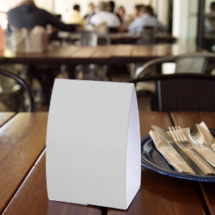 Plaque De Table Panneau de fond gris moderne à pois pour événement