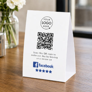 Plaque De Table Panneau de table Facebook Avis Présentoir de tab