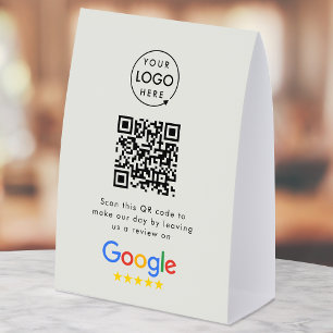 Plaque De Table Panneau de table Google Reviews   Présentoir de co