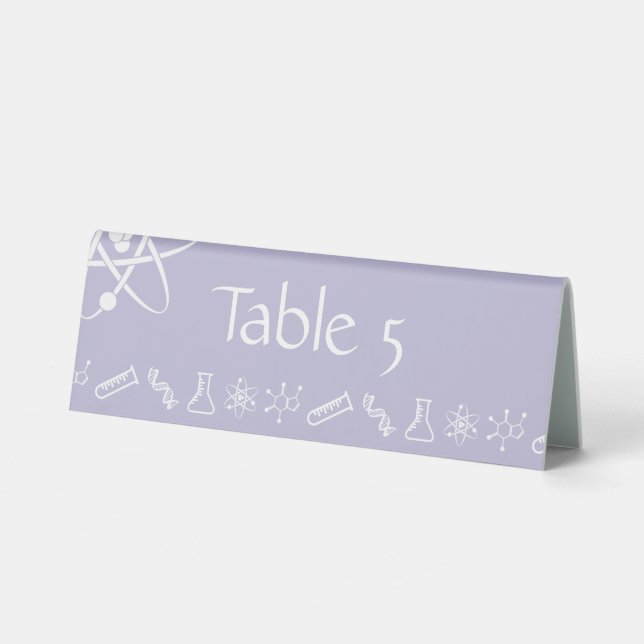Plaque De Table Panneau de tente de table Forces Attractives en La (Recto)