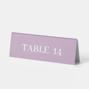 Plaque De Table Panneau de tente du tableau des numéros de Rose Du