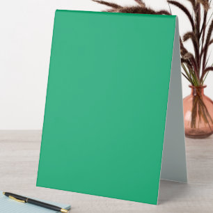 Plaque De Table Panneau de tente Emerald Green Custom Table