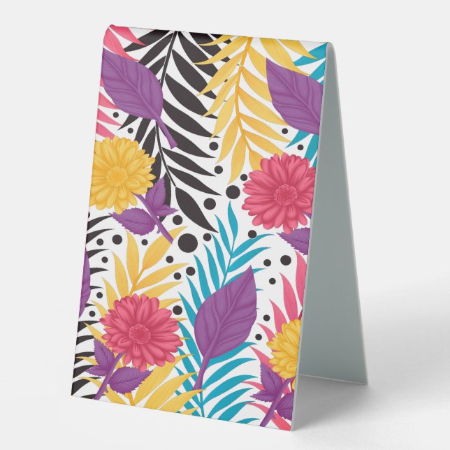 Plaque De Table Panneau Tente de table (Recto)