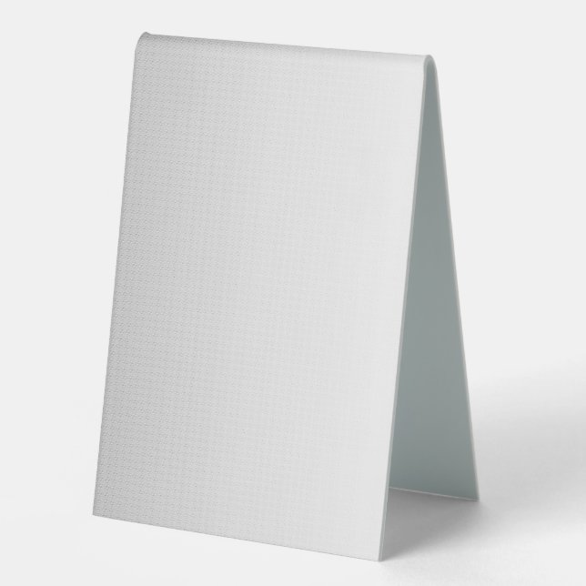 Plaque De Table Panneau Tente de table (Recto)