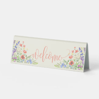 Plaque De Table Panneau Tente de table d'accueil