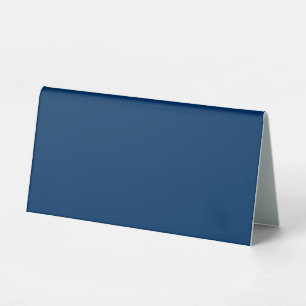 Plaque De Table Panneau Tente Table Bleue Personnalisable