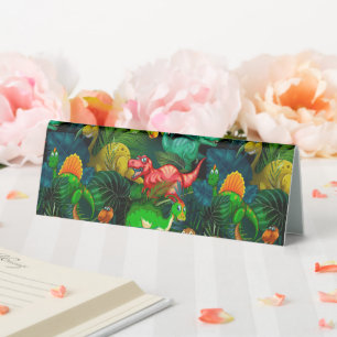 Plaque De Table Parc Dinosaur