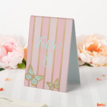 Pink Gold Stripes et Bufly