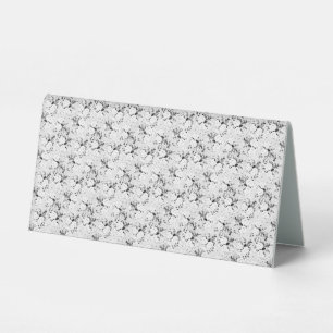 Plaque De Table Point, Vache noire