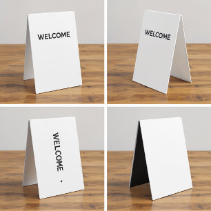Plaque De Table Présentoir de table élégant minimaliste de luxe