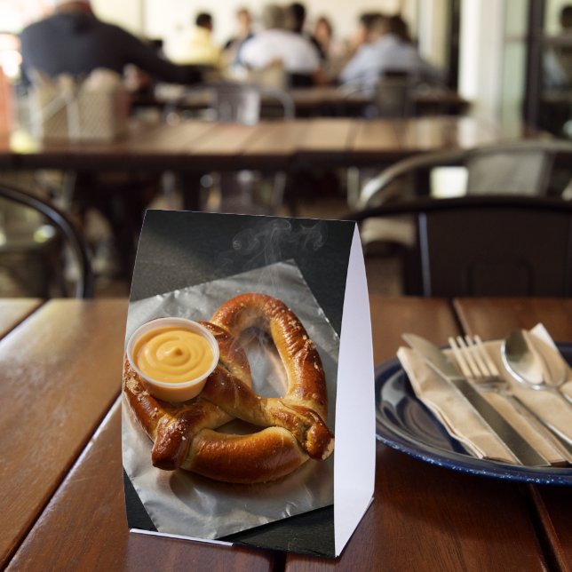 Plaque De Table Présentoir de table pour pretzels chauds et fromag (Insitu (restaurant))