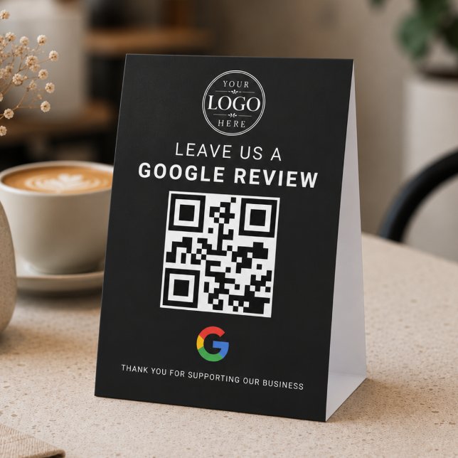 Plaque De Table Présentoir QR pour avis Google (Créateur téléchargé)