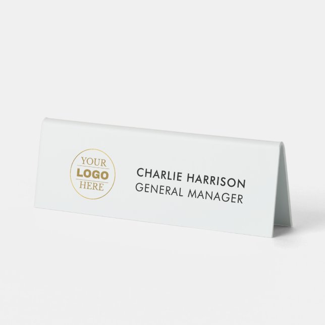 Plaque De Table Professionnel personnalisé (Verso)