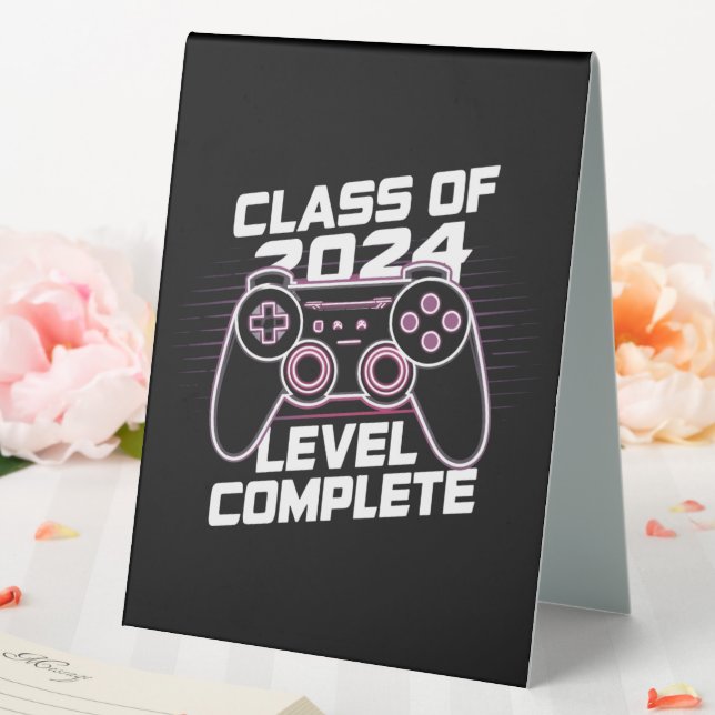 Plaque De Table Promotion 2024 Diplômée (In SItu (Mariage))