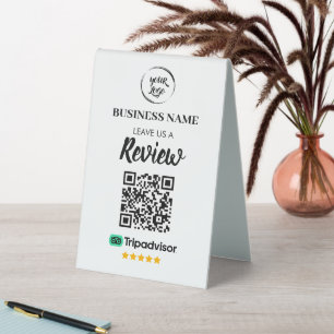Plaque De Table Qr Code TripAdvisor - Révisions commerciales