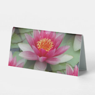 Plaque De Table Rose Lotus Water Lily