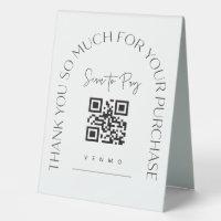 Scanner QR Code Table Tente Barre de Mariage Panne