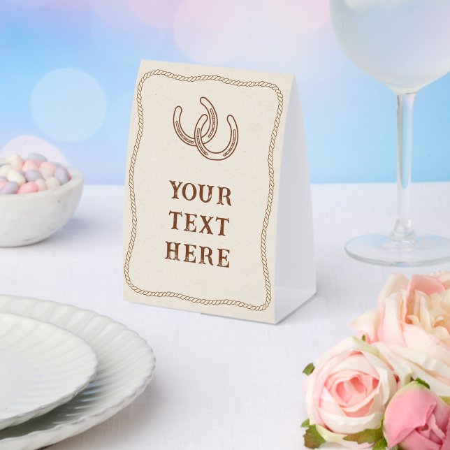 Plaque De Table Simple Moderne Grange Occidentale Mariage Ranch (Insitu (mariage))